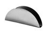 TreegoArt Stainless Steel Half Moon Shape Tissue Paper Holder Useful for Office Kitchen Dining Table Travel - Pack of 1