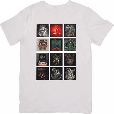 Opeth Collection Music Unisex Fit for Men & Women Quality Cotton T-Shirt White.