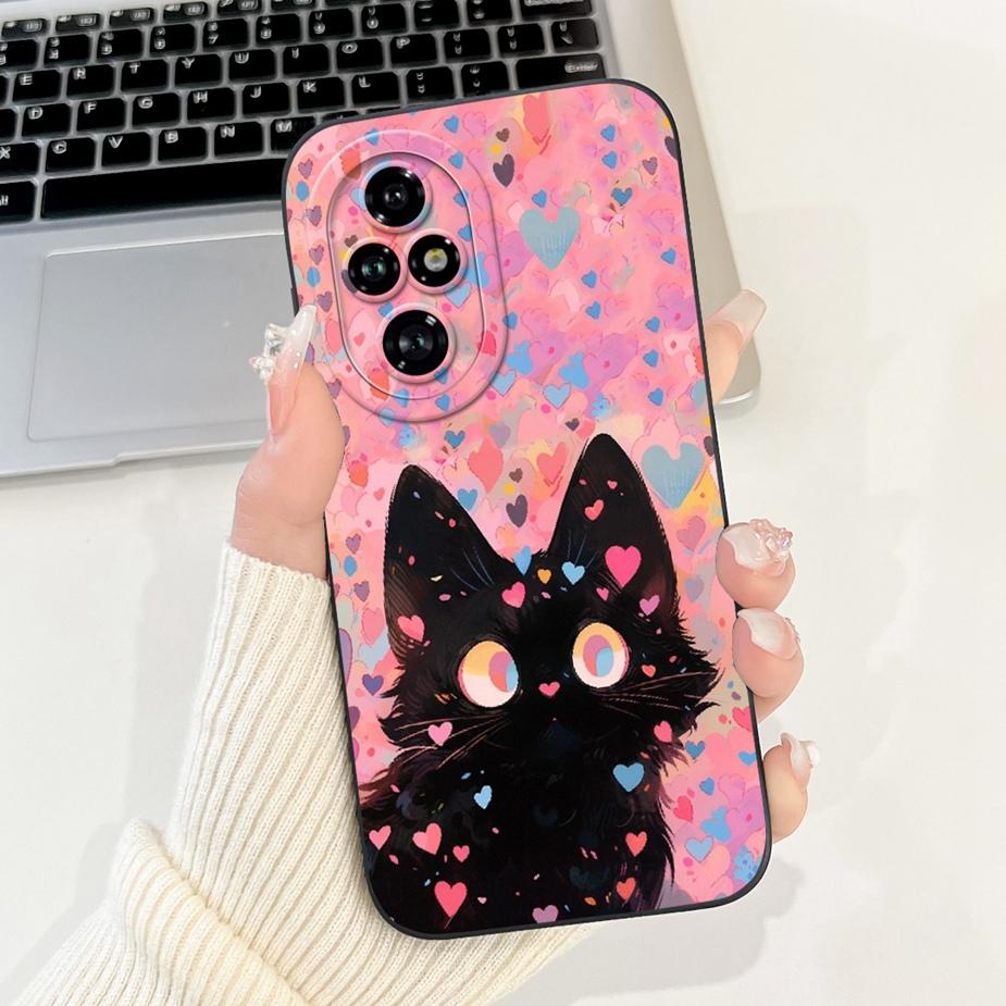 For Honor 200 Pro Case ELP-AN00 Cute Panda Cartoon Cover Shockproof Soft TPU Phone Case For Honor 200 Pro Honor200 Fundas Bumper
