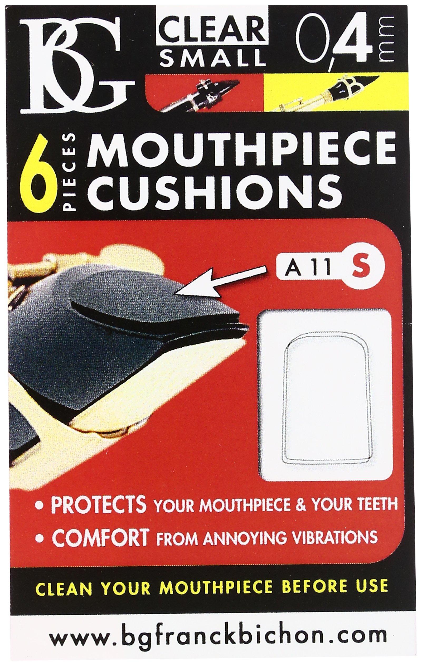 

BG Mouthpiece Cushion Small 6 Pieces Clear A11S 0.4mm чистый