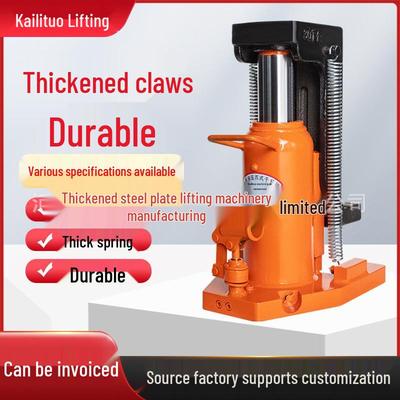 Heavy Duty Claw Type Hydraulic Jacks: 5, 10, 25 Ton Capacities, Manual Vertical Jack
