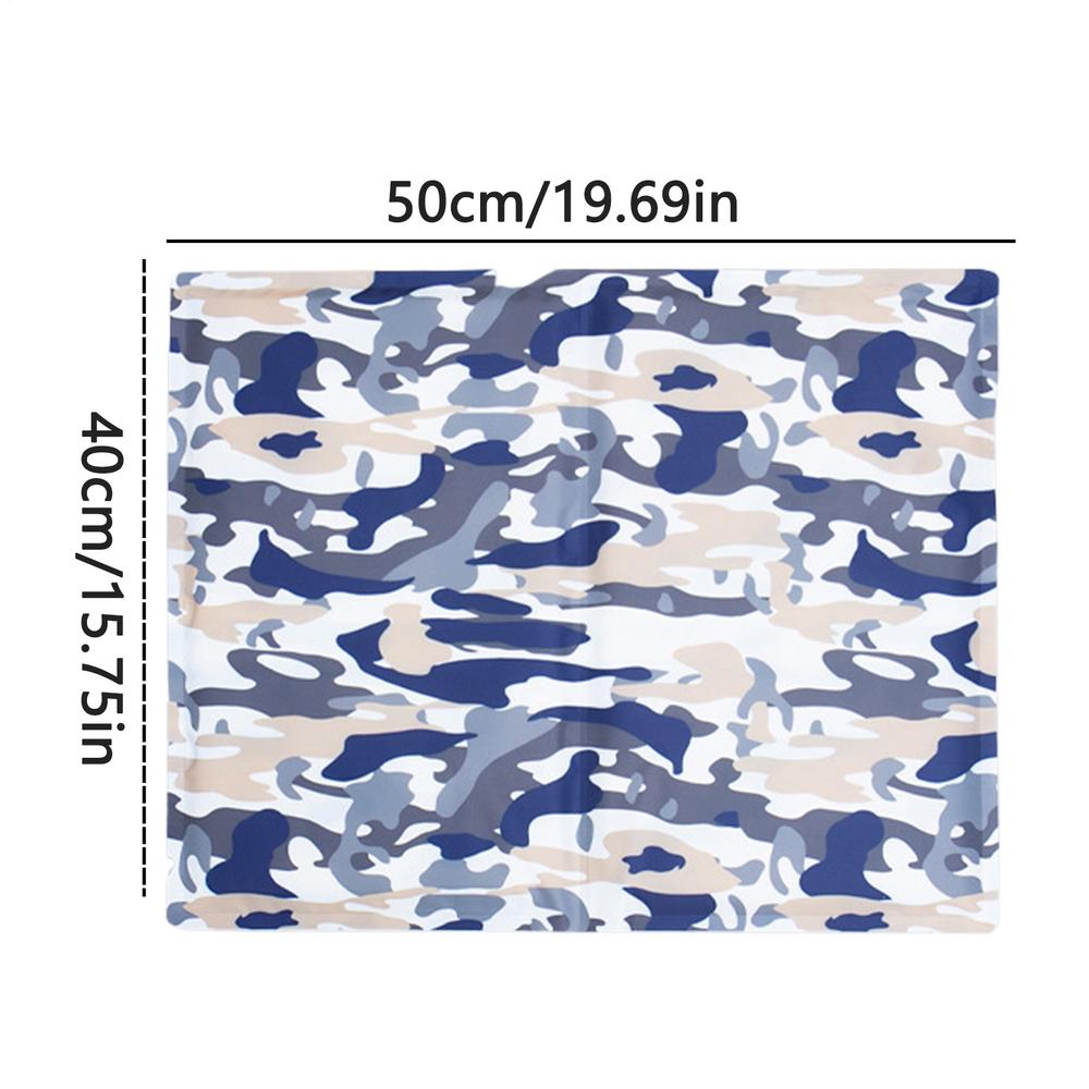 Dog Cooling Mat Dog Cooling Crate Gel Pad Heat Dissipation Summer Relaxation Pet Sleeping Accessories For Backyard Kennels