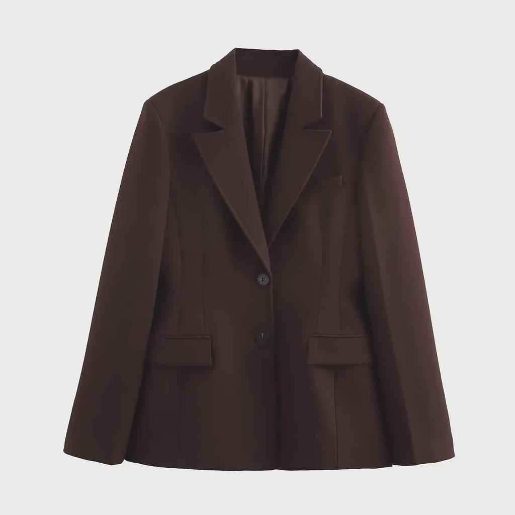 Women's Three-Piece Suit: Jacket, Trousers & Hip-Skirt - Stylish & Versatile for Commuting