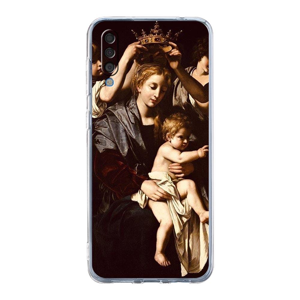Phone Case For Samsung A14 A50 A70 A30 A40 A20E A10S A20S A02S A04S A12 A22 A32 A34 A52 5G A54 Renaissance Art Painting Cover