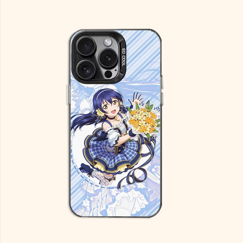 Anime Cute U-Umi S-Sonoda Case for iPhone 11 12 13 14 15 16 17 Pro Max XS X XR Cover