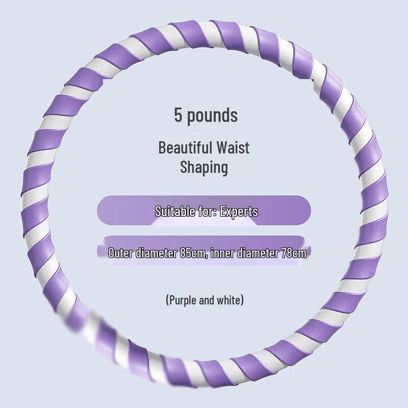 Zilaiqu Weighted Hula Hoop for Adult Fitness
