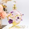 Clear 30ML Bottle Luxury Crystal Cap Essential Oil Bottle Exquisite Empty Bottle Dispenser Wedding Decoration Gift