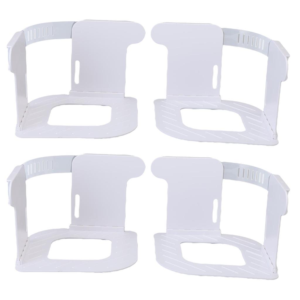 4 Pack Bed Sheet Holder with Lock Straps ABS Heavy Duty Bed Sheet Corner Fastener Keep Sheets Firm and Tight for All