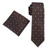2025 New Elegant British Plaid Men's Tie and Pocket Square Set