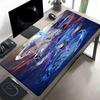 Genshin Impact Print Mouse Pad, Anti‑Slip Desktop Keyboard Mat, for PC Laptop Gaming Working Daily Use, Cool Festival Surprise Gift