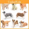 Childrens Pvc Toy Cibotium Barometz Welsh Corgi Shepherd Dog Pet Animal Models For Kids Play And Decor