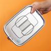304 Stainless Steel Stainless Steel Lunch Box Leakproof Cover Portable Food Container  Outdoor