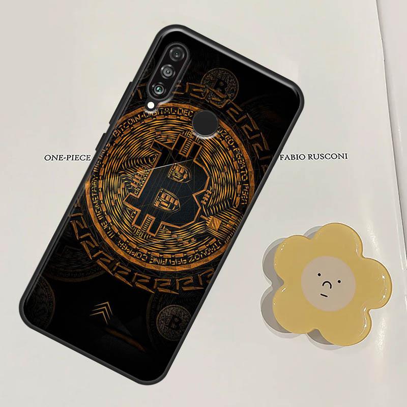 BTC Bitcoin For Huawei Nova Y60 Y70 Y90 Y61 Y91 3i 7i 8i 11i Nova 11 9 10 SE P20 P40 Lite P30 Pro Case