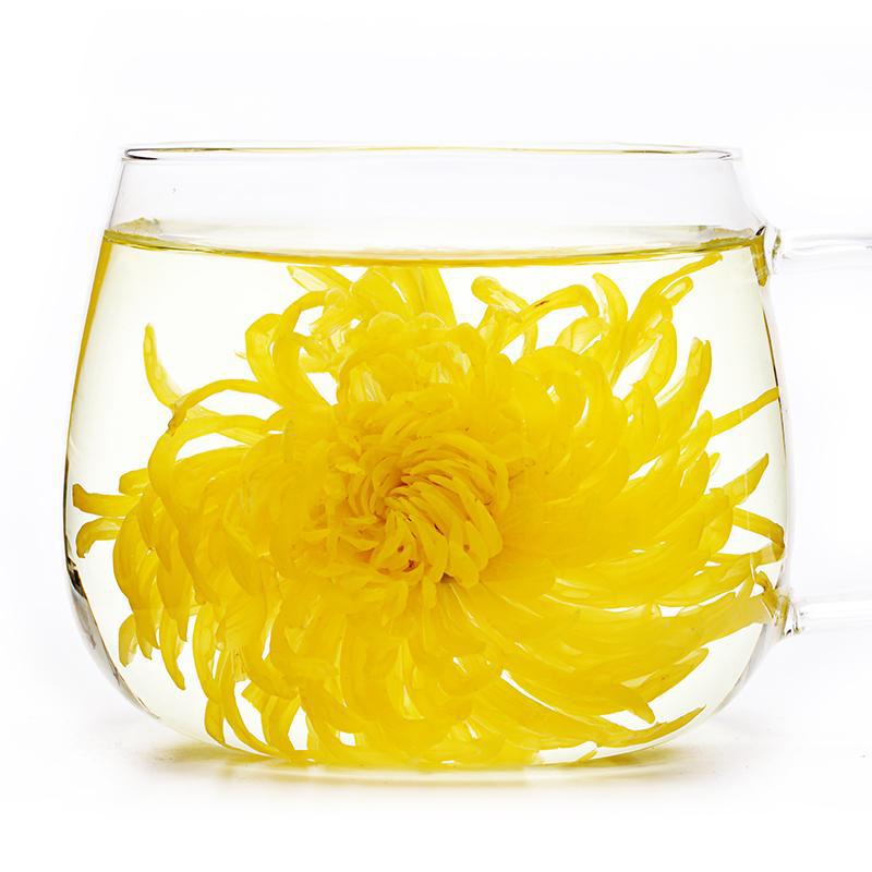 4Pcs Golden Silk Royal Chrysanthemum Big Flower Chrysanthemum Tea Bag Organic Chrysanthemum Herbal Tea