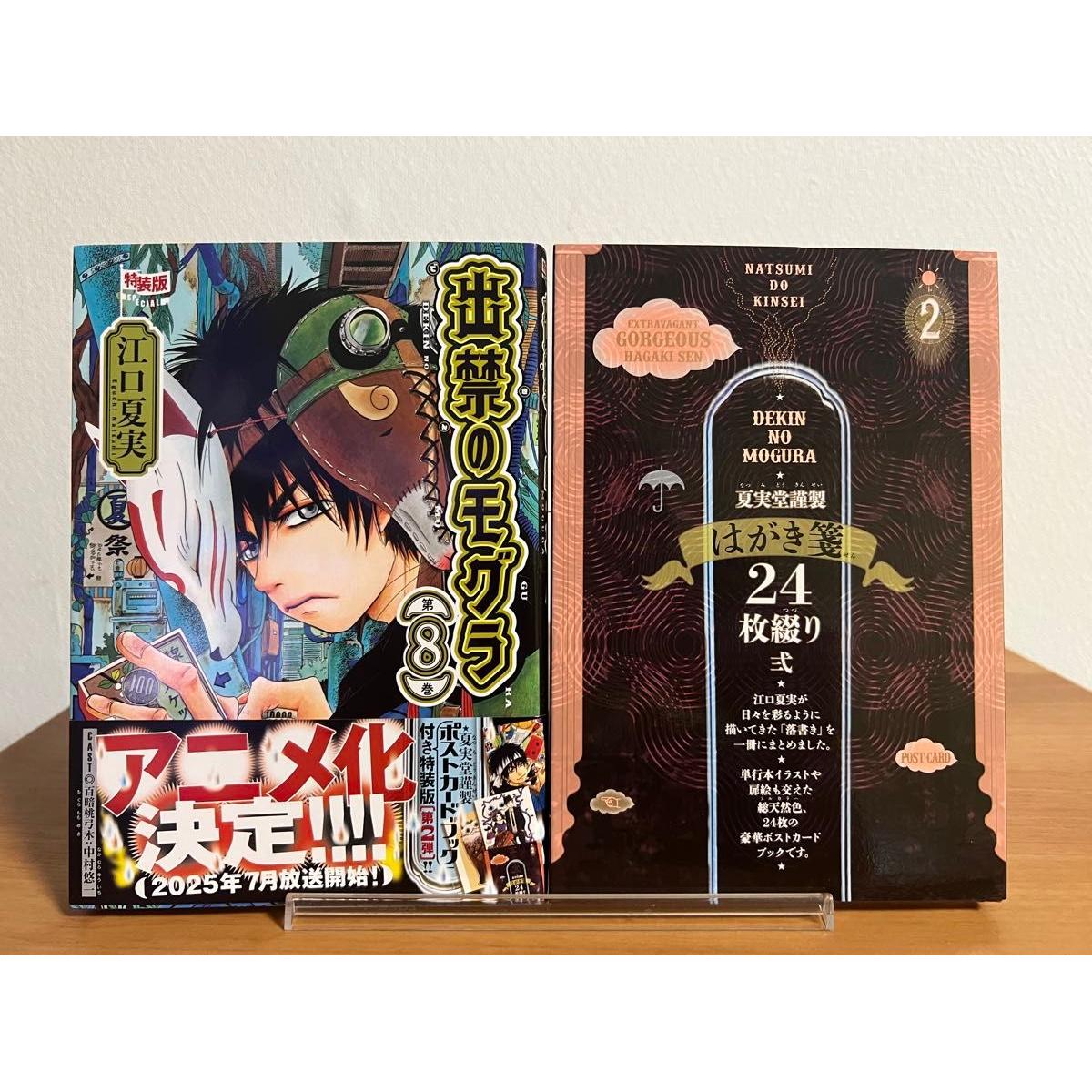 Used Banned Mole Volume 8 Special Edition with Postcard Book Natsumi Eguchi