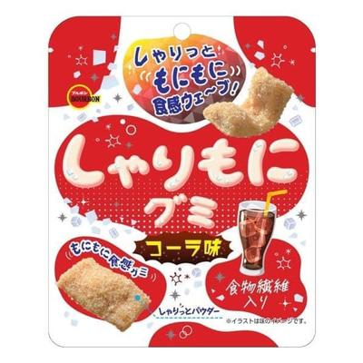 Bourbon Sharimonyi Gummi Cola příchuť 57gTyto gumové bonbóny s příchutí koly mají zábavnou sharimoni texturu o Tyto gumové bonbóny s příchutí koly mají zábavnou sharimoni t