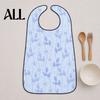 Durable Floral Bib Adult Bib, Waterproof Easy Clean Feeding with Oil-proof Printed, Elderly Clothing Protector, for Seniors Dining Aid Stylish Senior