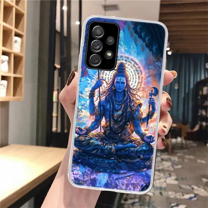 

Lord Shiva Hindu God Buddha India Silicon Phone Case For Samsung Galaxy A52 A51 A50S A42 A32 A22 A12 A02S A30S A20S A10S A41 A31 Samsung A41