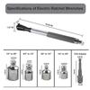 Quick Change Wrench Slim Wrench Tool Automotive Repair Tasks 1.57 Inches Wide Power Tool Accessory Dual-Material Handle