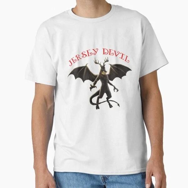 Jersey Devil Lives Classic Tshirt Made In Usaaus Tshirt S2xl S
