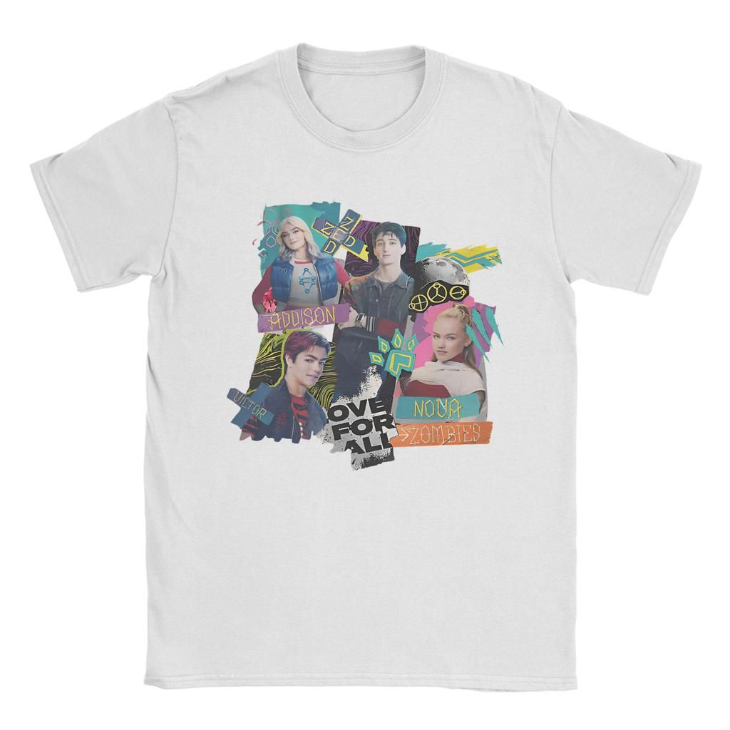 Zombies 4 Dawn of the Vampires Men's T Shirts 2025 Movie Novelty Tees Short Sleeve O Neck T-Shirt Cotton Printing Merchandise