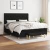 VidaXL Bed Slat Base with Mattress, Upholstered Bed, Double Bed, Adult Bedroom Interior Bed, Modern, 3137415