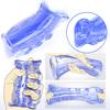 Orirya Masturbator Repeatable Washable Masturbator Penetrating Sex Toy Adult Goods for Men Made of Soft TPE Masturbator Onahole with 3 Finger Holes