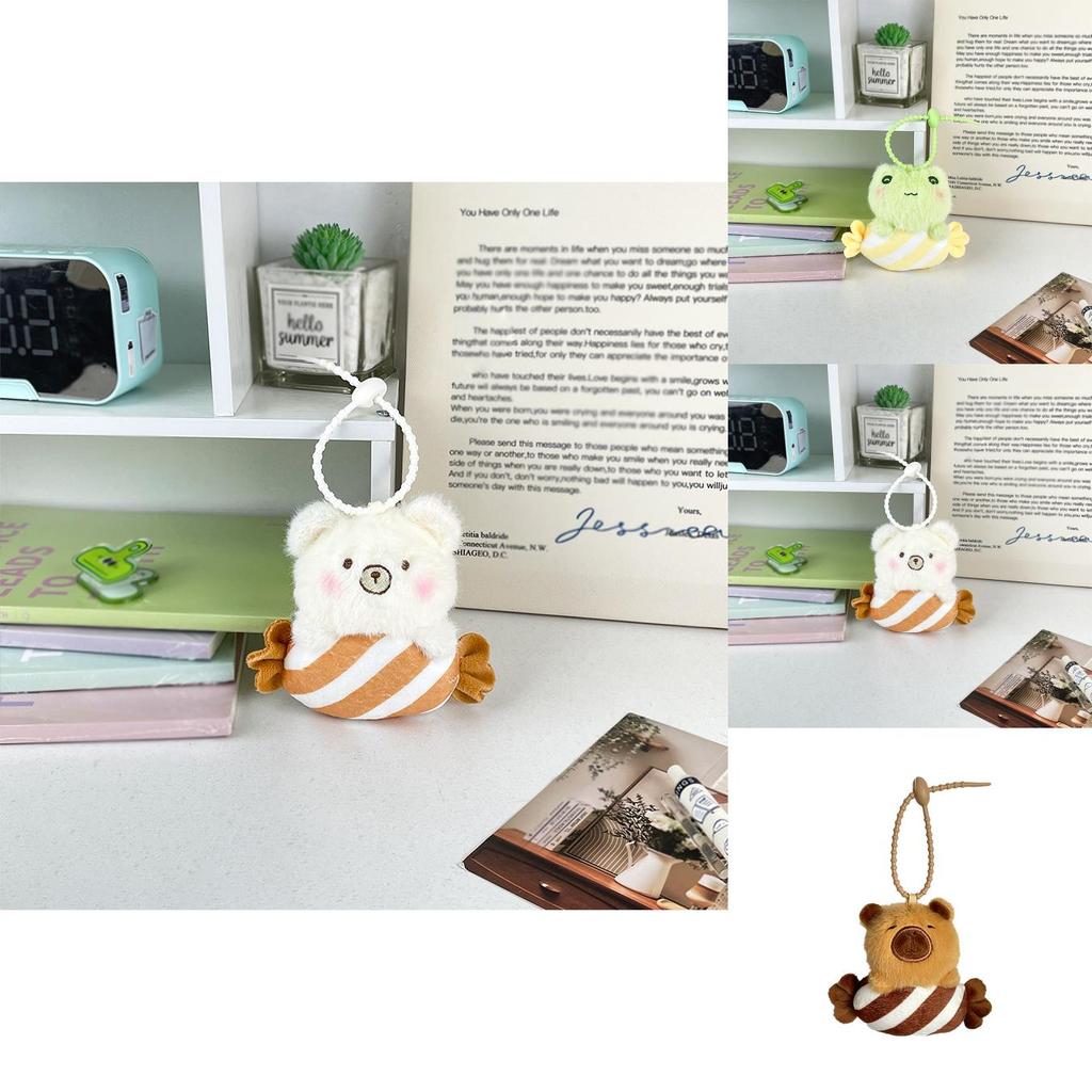 Custom Candy Animal Plush Toy With Pp Cotton For Kids Birthday Party Decor