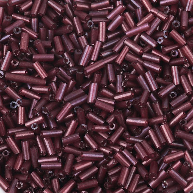 

4mm Glass Seed Beads Multicolor Tubular Loose Spacer Czech Rice Bead for DIY Bracelet Handmade Jewelry Making Material bottled(apx340pcs) вина червоного кольору