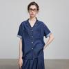 Women's Lyocell Blend Loose Denim Shirt