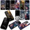 Owl Cartoon Phone Cover Case for Apple iPhone 16 15 14 Plus 13 12 Mini 17 Pro Max + 16E Air 16+ ProMax Casing