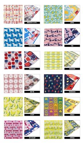 Japanese-made Imabari Towel 3-layer Gauze Handkerchief (Cat) Pocchi Return Gift Small Retirement Thank You Greeting Brand Ladies Kids Present Baby Day