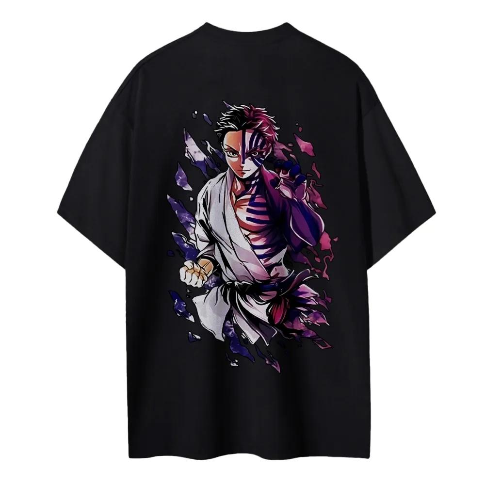 Demon Slayer Japanese Hotblooded Anime Classic Characters Sports Casual Shortsleeved Comfortable Halfsleeved Popular Slayer