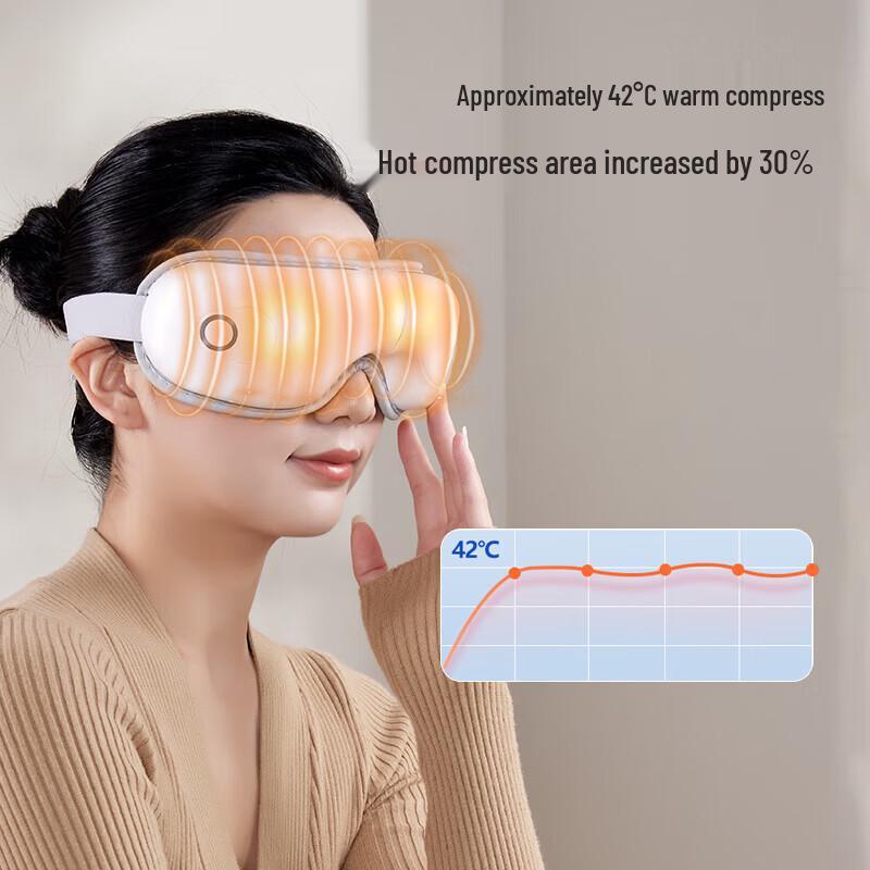 Smart Hot Compress Bluetooth Eye Massager CE-200 CN plug (adapter included)