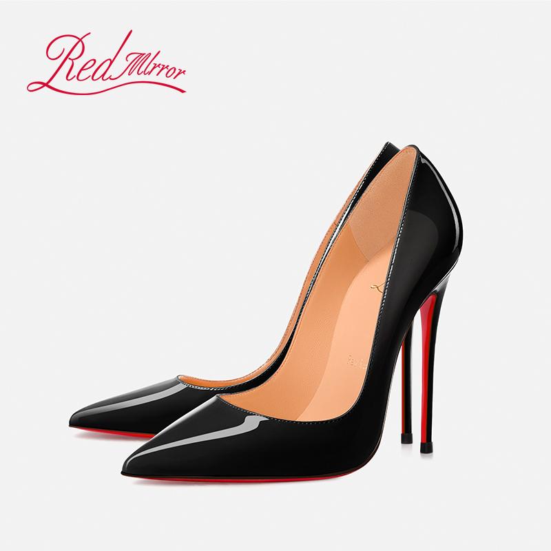 

Shoes For Woman 2025 Trend Luxury Red Bottoms High Heels Pointed Toe Stiletto Pumps 12 cm Comfortable Party Dress Wedding Shoes 40