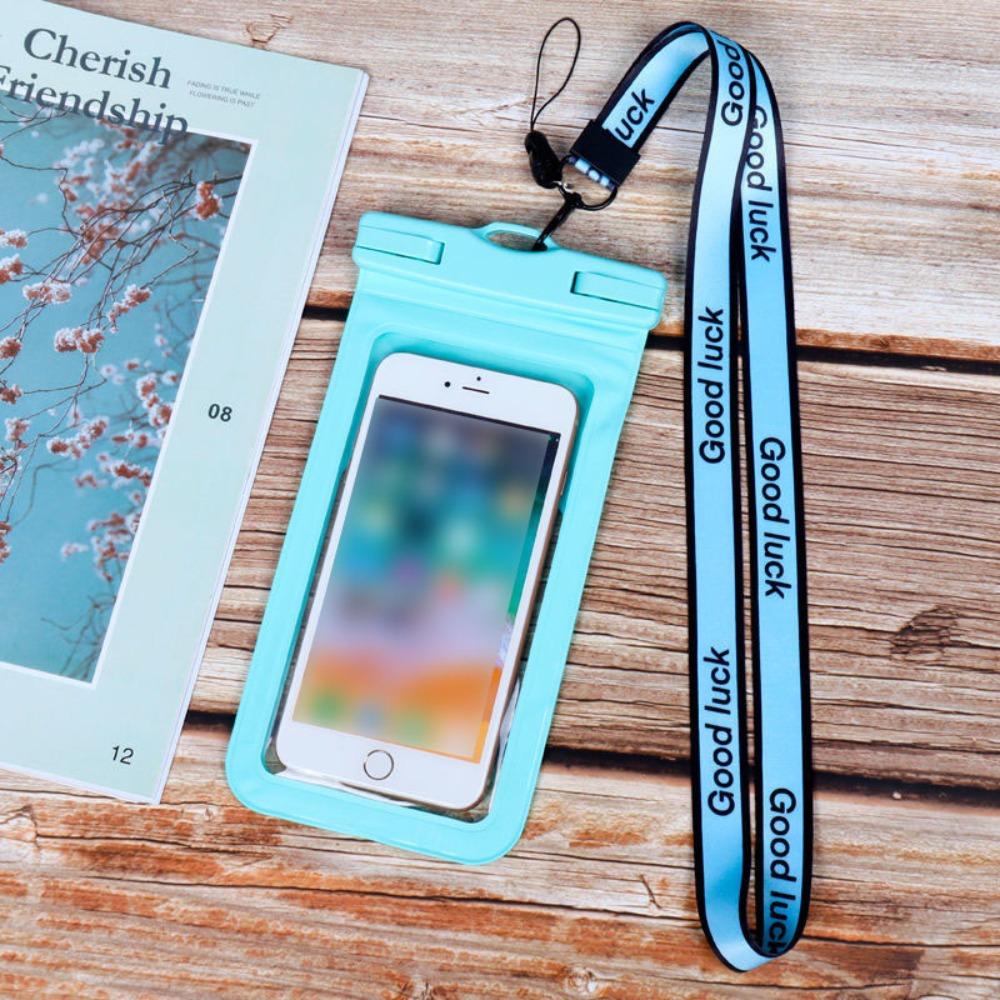 Air Bag Halter Waterproof Phone Case Universal Phone Protector Pouch Mobile Phone Bag  Underwater