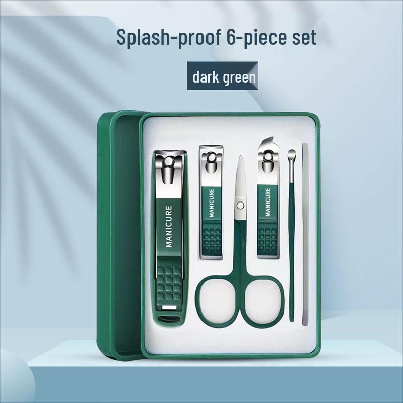 Xiao Yue Ya 6-Piece Stainless Steel Nail Clipper Set