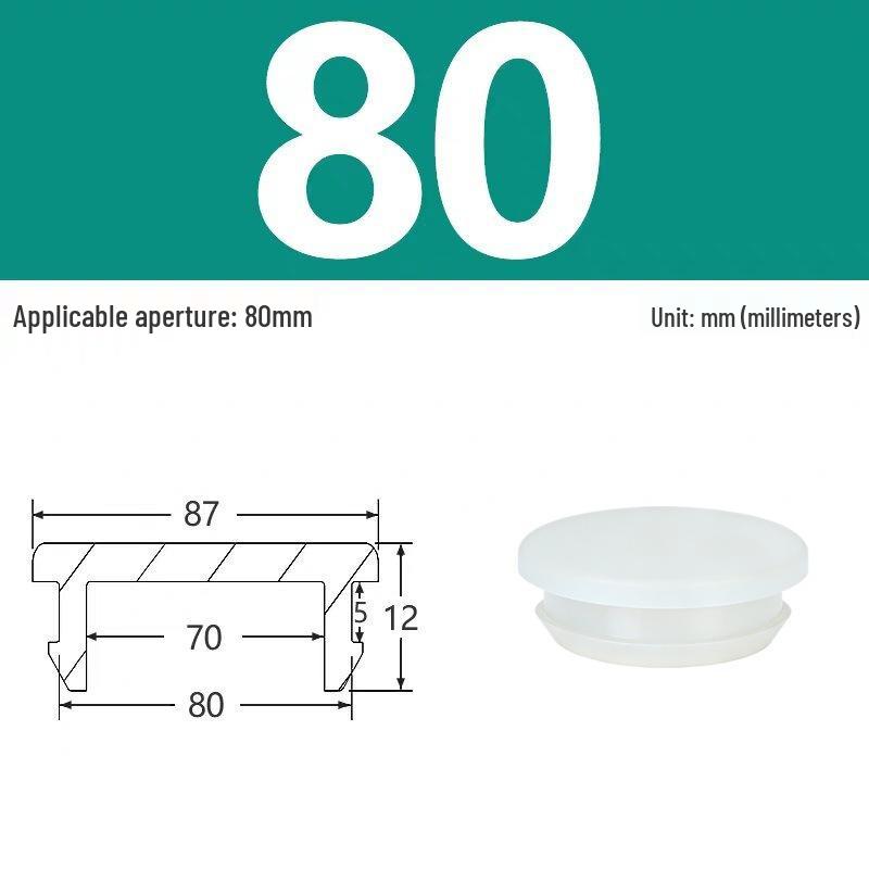 High-Temp Resistant Silicone Rubber Stopper with Card Slot Sealing Cap