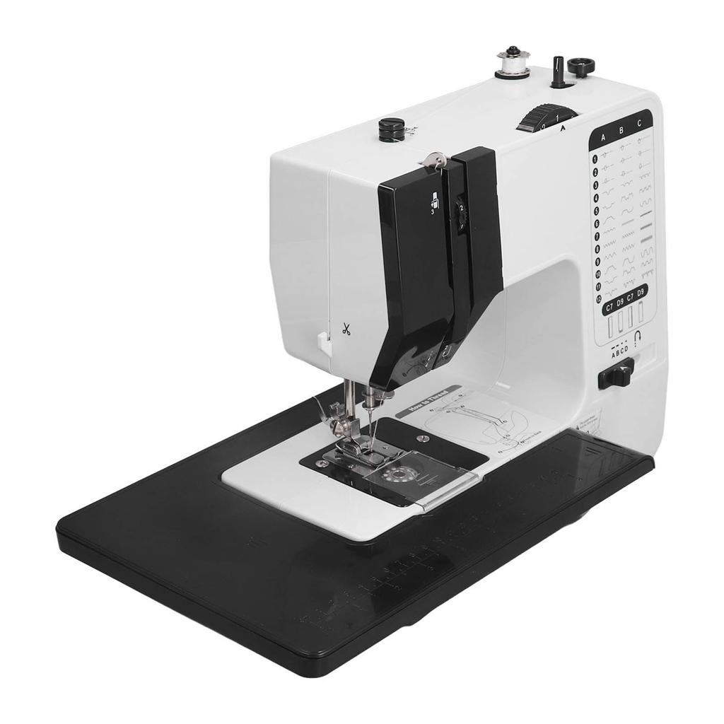 38 Stitch Multifunctional Electric Sewing Machine Mini Portable Zigzag Sewing Tool for Home Use EU