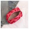 Jacquard Plush, Makeup Bag, Large Capacity, Storage Bag, Travel Storage Bag