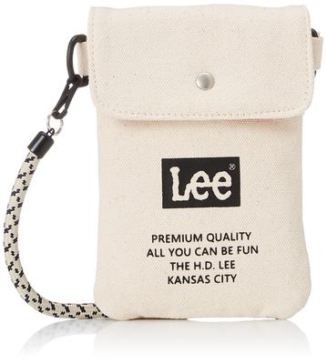 Bolsa Mini de Ombro Lee de Lona de Algodão Pesado com Bolsa Vertical Leve e Branca/Mini Aba, Multifuncional, 320-803-10,