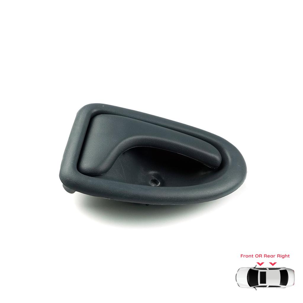 EDP100 Inner Door Handle Right Gray for Renault Clio Trafic Master 2 Scenic Megane 1 Logan 1 Movano A Interstar Primastar Daily
