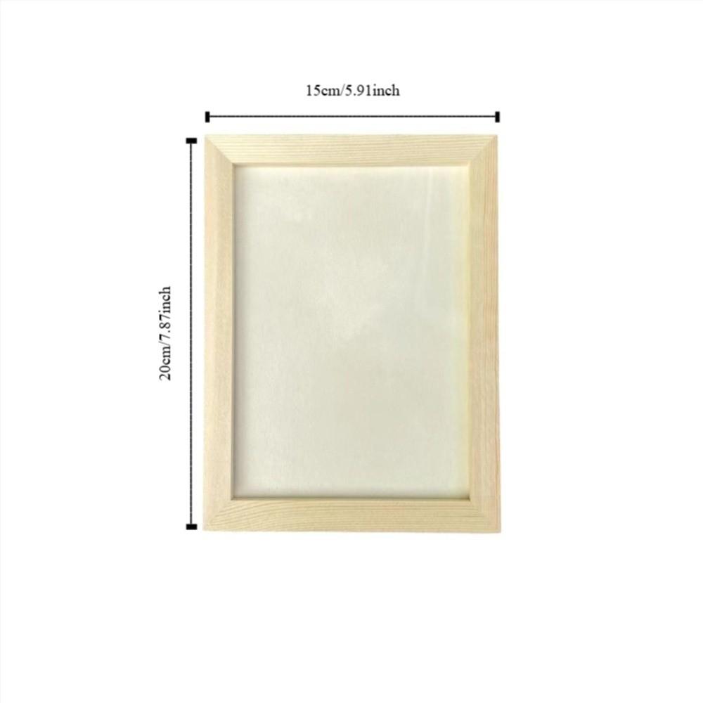 Wooden Picture Frame Multi Size Wooden Photo Holder Art Puzzle Holder  Children Painting Drawing