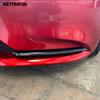 For Mazda 6 M6 Atenza -  2024 Carbon Fiber Front Fog Light Lamp Eyelid Eyebrow Foglight Molding Trim Car Accessories