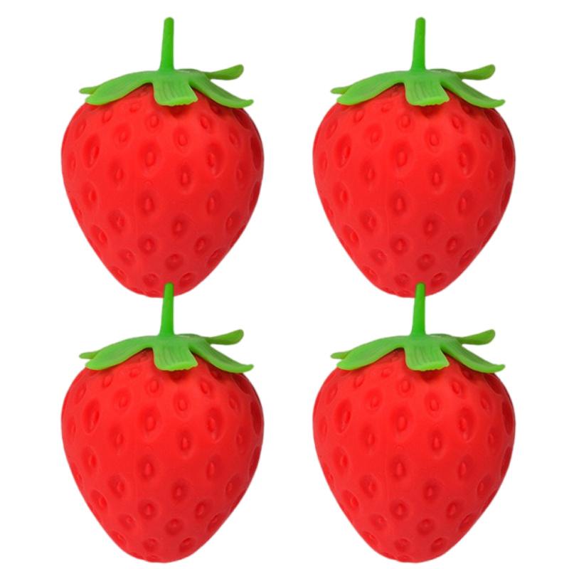Giocattolo Squishy Fragola Gigante Misura Extra Large Giocattoli Fidget Fragola Forma Lenta Rimbalzante Palla Antistress per Adulti Regali per Amici