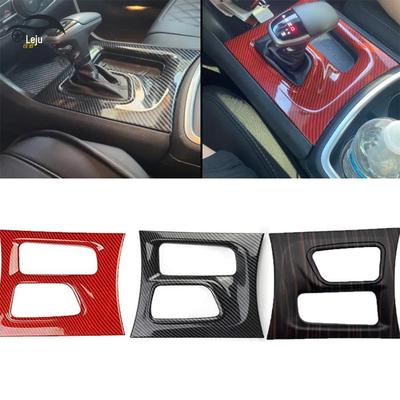 Kohlefaser-Zierleiste für 2015-2021 Dodge Challenger Mittelkonsolen-Schaltkulissen-Panel