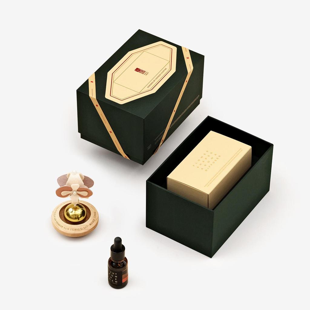 Dance of the Wind Aroma Diffuser: Four Seasons Floral Desk Ornament - Perfect for Birthdays & New Year Gifts
