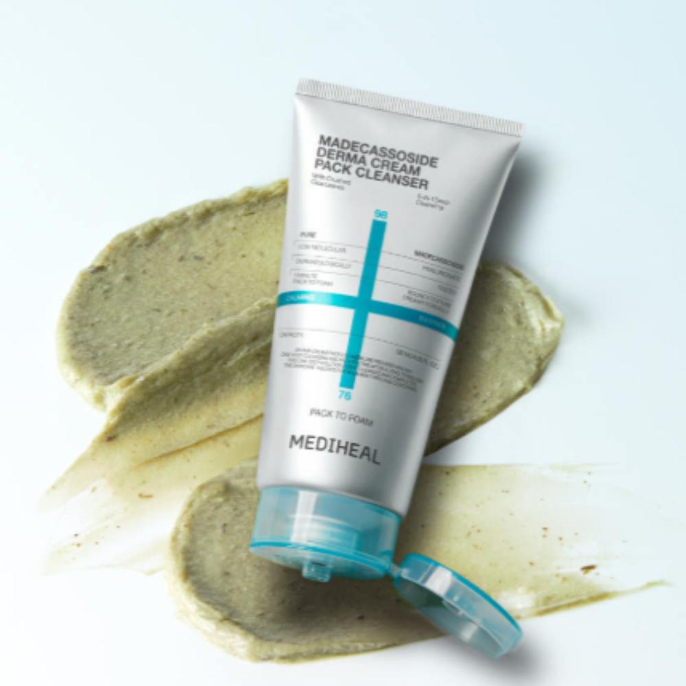 Mediheal Derma Cream Pack Cleanser Madecassoside 50ml Soothing & Skin Barrier Strengthening