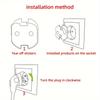 10pcs Baby Safety Electrical Security Plastic Safe Lock Cove Socket Protection Electric Shock Hole Children Care outlet cover