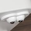 4Pcs/Pack Universal Wheels Self Adhesive Mute Smooth Rotation Strong Load-bearing Labor-saving Furniture Moving Punch-free Heavy Duty Rollers Caster